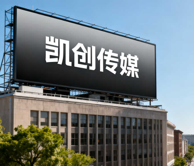 郎溪户外广告牌的设计与制作