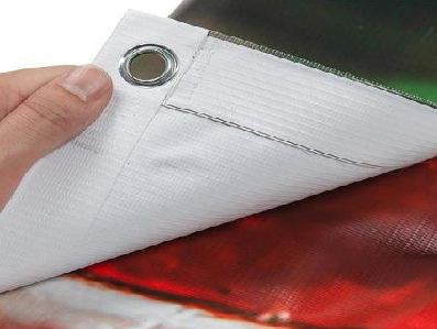  郎溪喷绘和刀刮布的工艺区别。