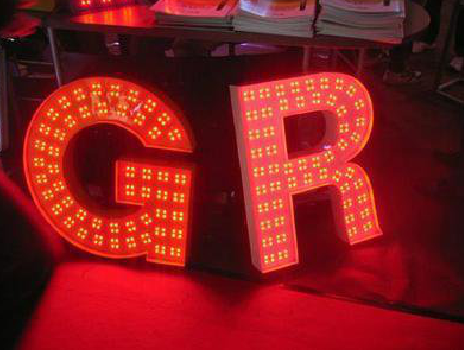  郎溪LED发光字常见的安装误区。